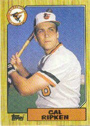 1987 Topps Baseball Cards      784     Cal Ripken